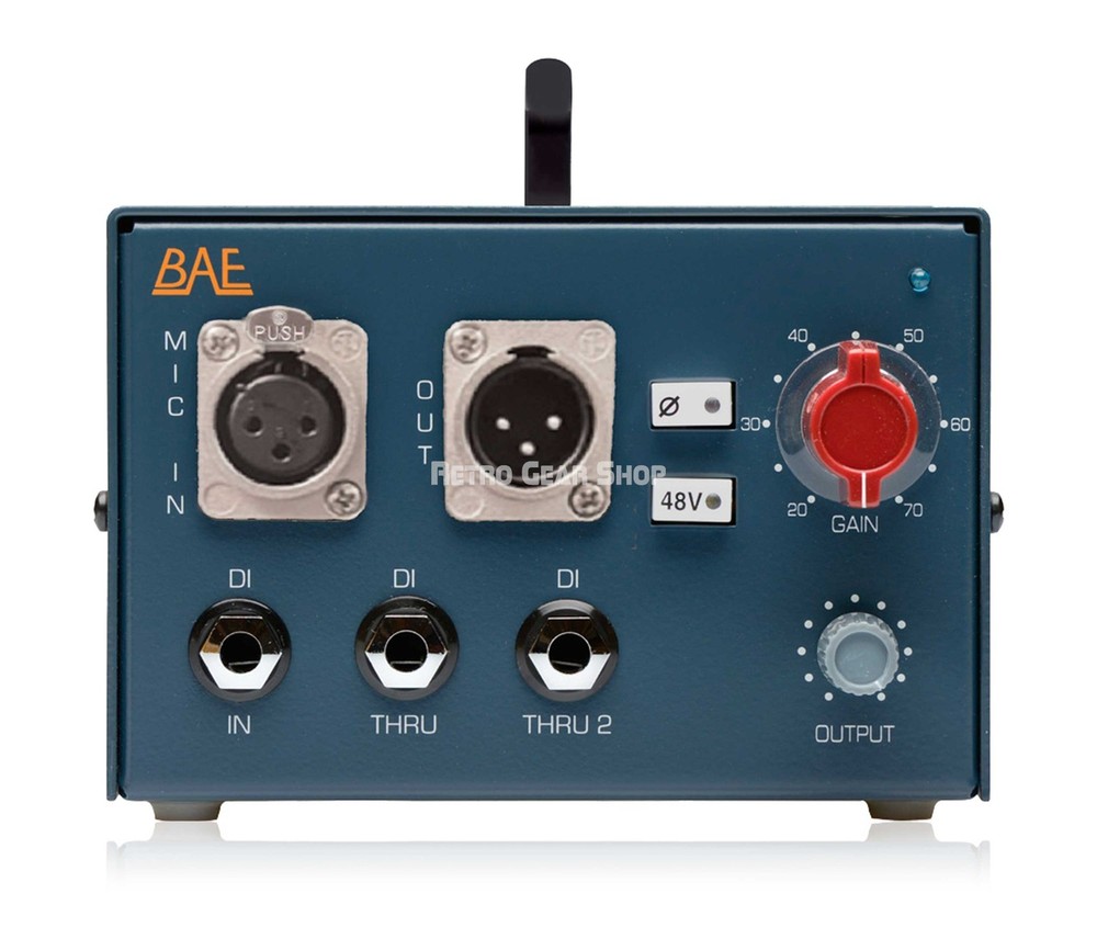 BAE 1073DMP Desktop Portable Mic Preamplifier