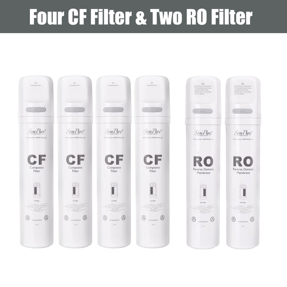 SimPure CF RO Filter Replacement Cartridge For Model WP1 RO Water Filter System