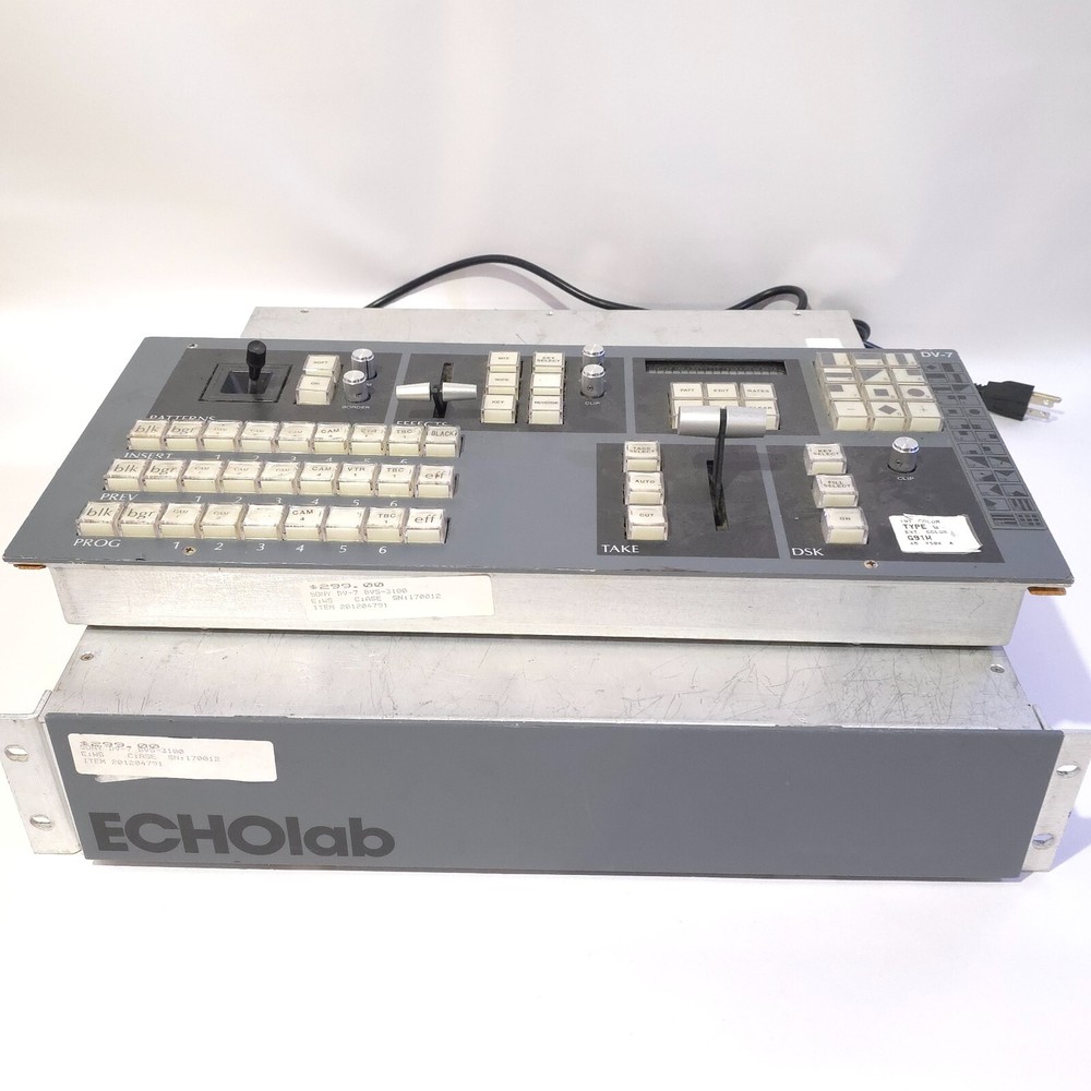 EchoLab DV-7 Professional Video Editor Switcher and Controller!