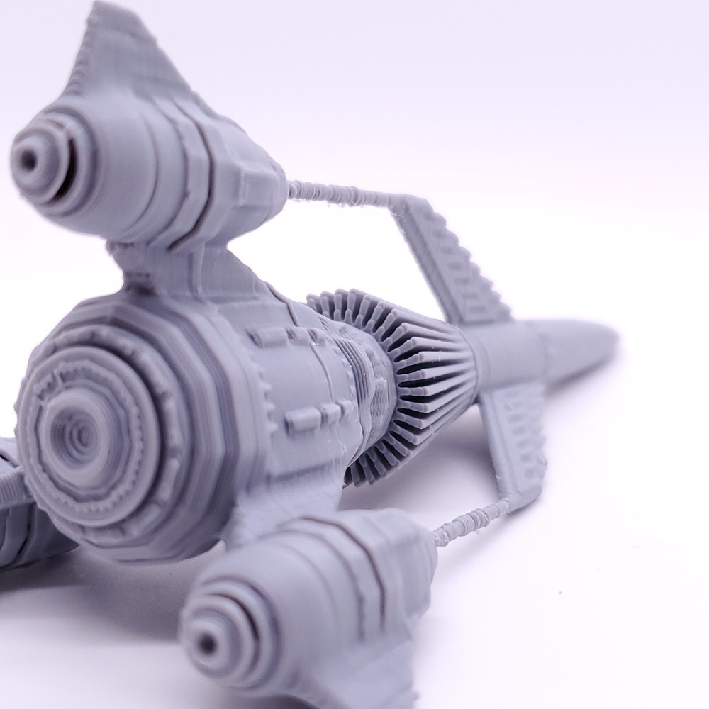 Thunderbird 3 - 3", 6", 12" or 18" Model - Custom Space Ship Kit Sci-fi