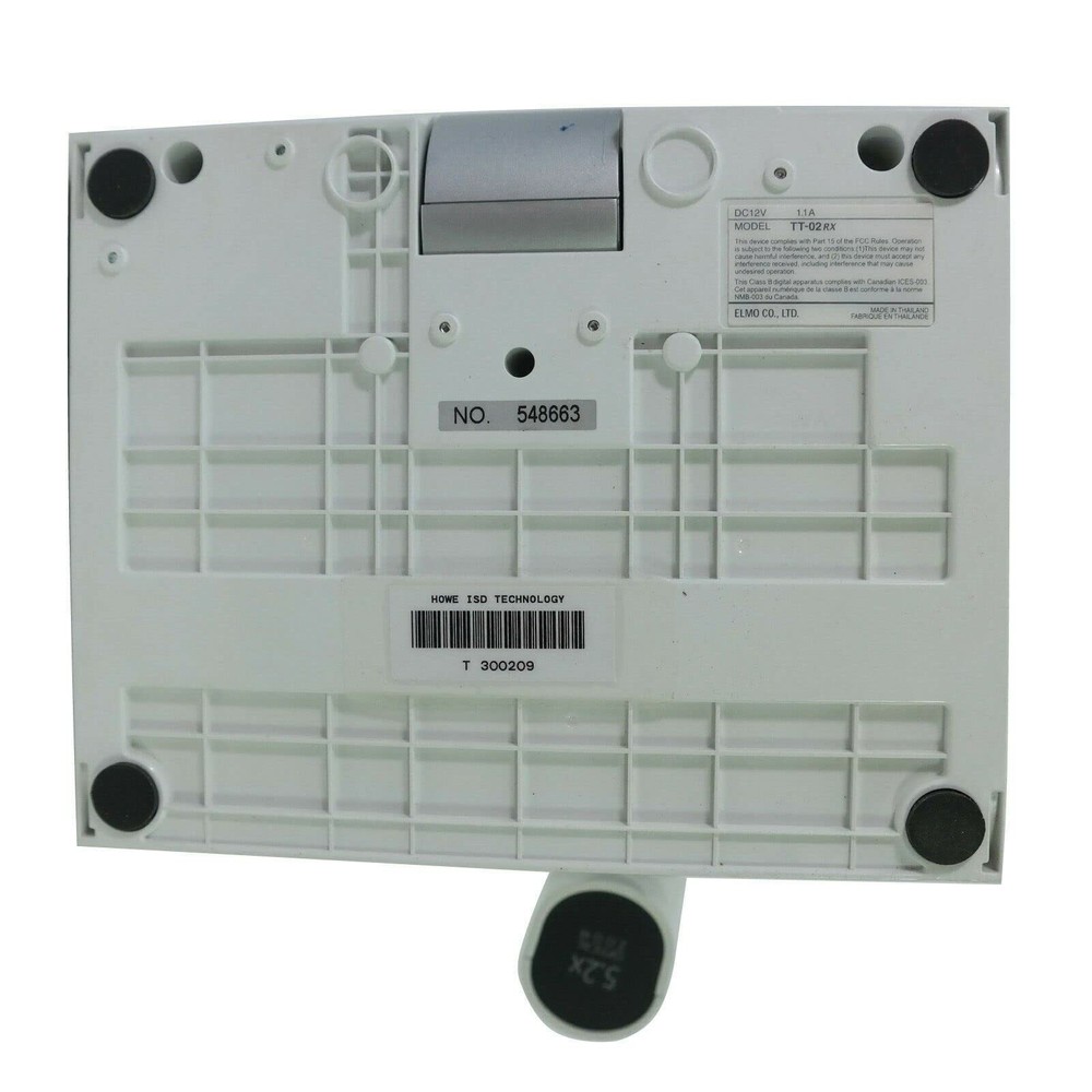 Elmo 1304 Model TT-02RX Teachers Tool Digital Visual Presenter Document Camera,