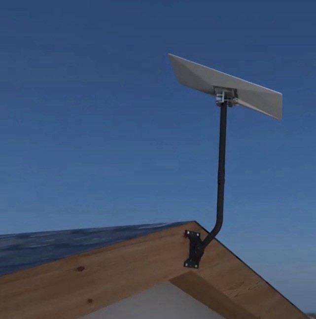 Adjustable Outdoor Antenna Mounting Pole