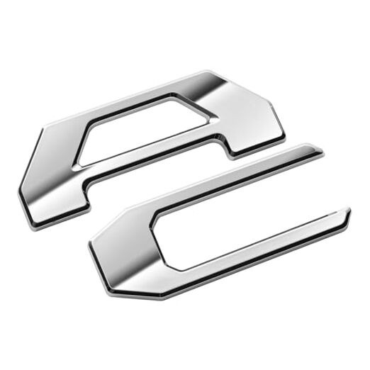 PRO Premium Tailgate Letter Inserts Compatible with Pro Premium Bright Chrome