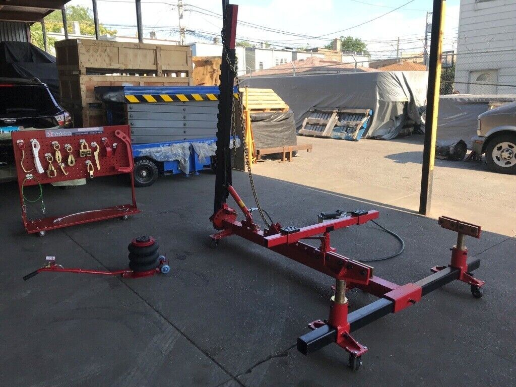 Portable Auto Body Frame Machine Puller 10,000 PSI Foot Pump FREE SHIPPING