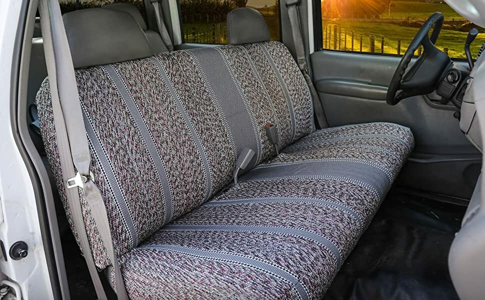 Universal Saddleblanket Seat Cover for Truck and Car Bench Seats VARIOUS COLORS