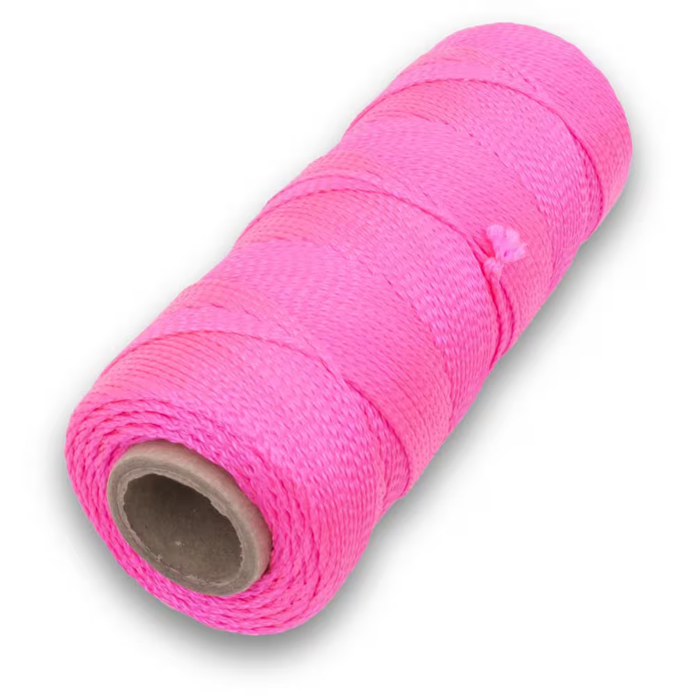 500 Ft. Florescent Pink Braided Mason'S Line