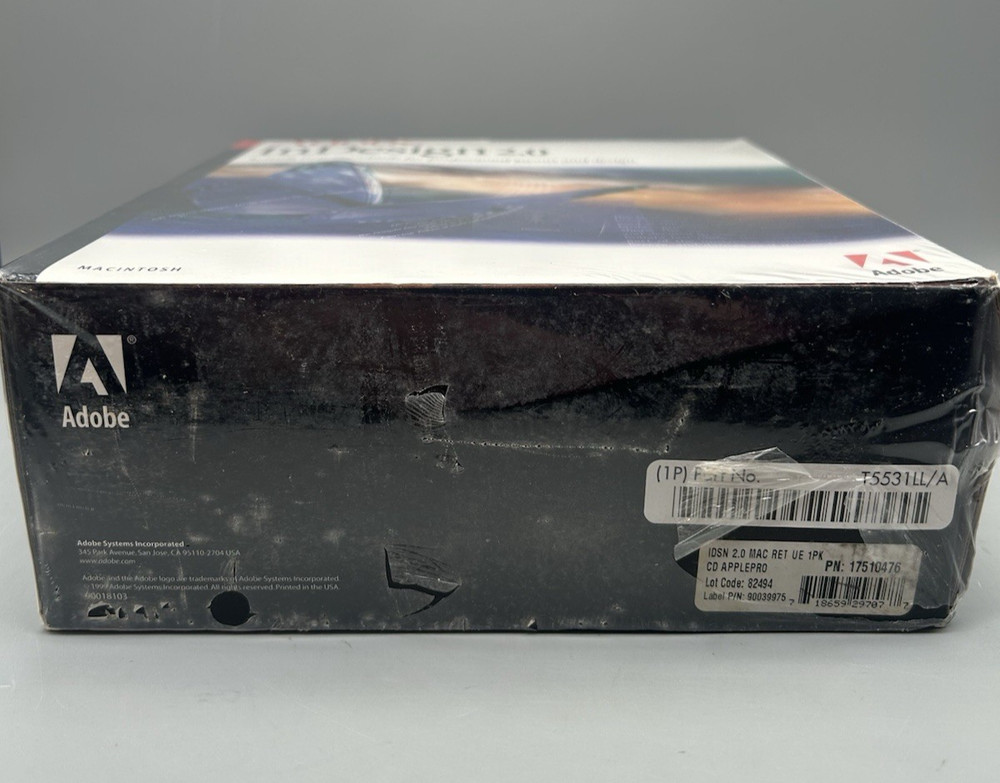 Adobe InDesign 2.0 for Macintosh Retail 1 User - Sealed