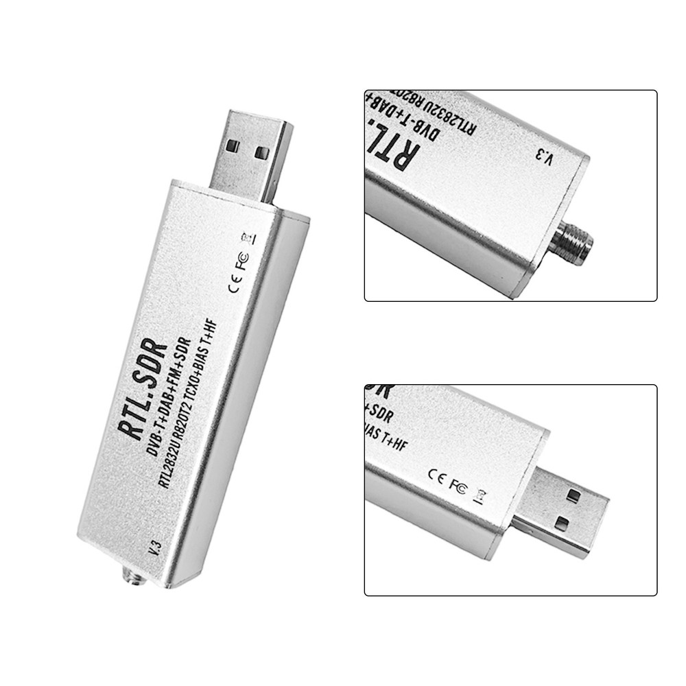1 Pcs Receiver TCXO Temperature Compensated Full BandS Software Receiver ADSB