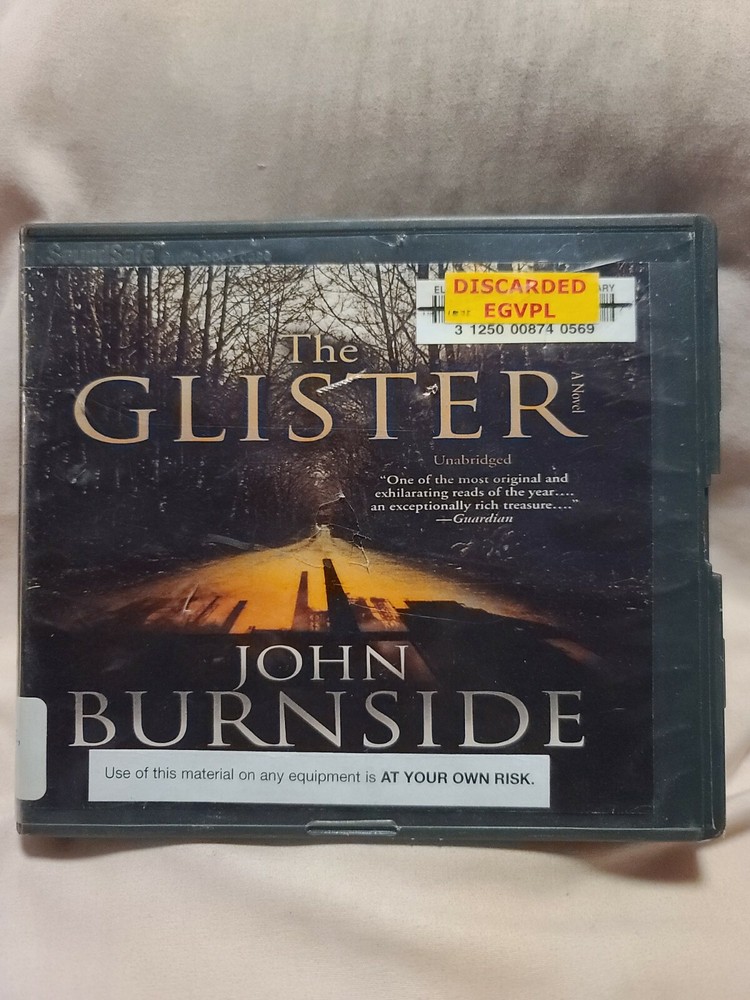 Shelf62g Audiobook~The glister- John burnside- 7 cds