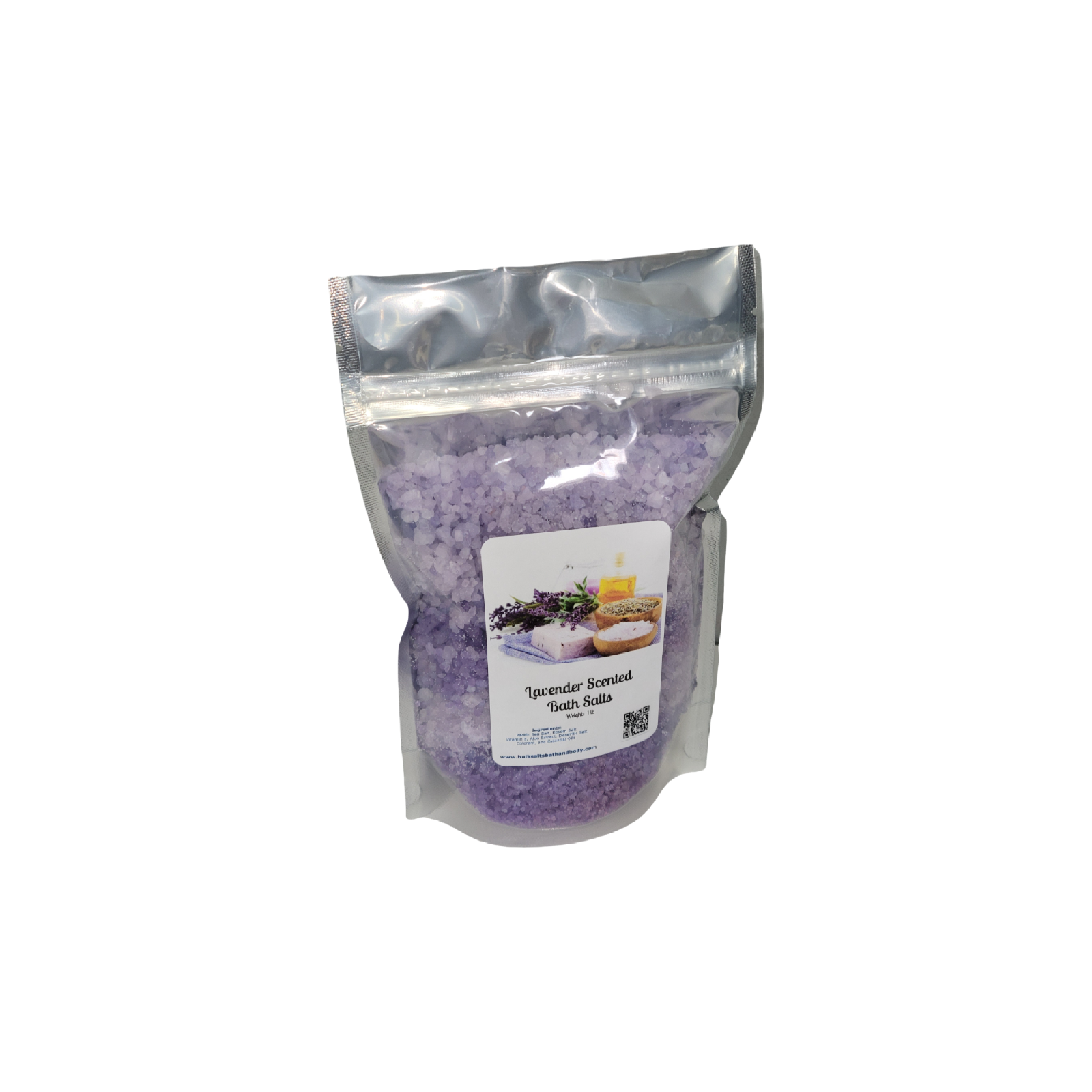 Bath Salts - (4) 1lb Bags ~ Aromatherapy Lot ~ Four Aromatherapy Scents
