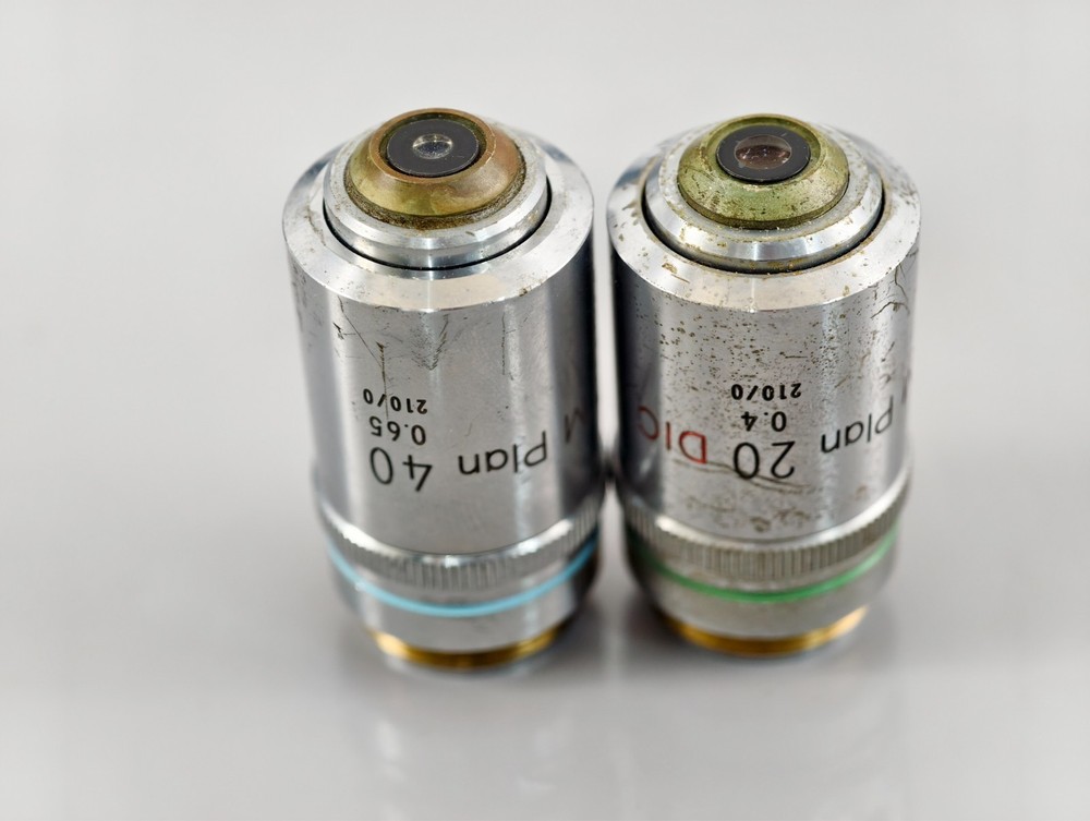 Nikon M Plan 20x 40x Microscope Objectives