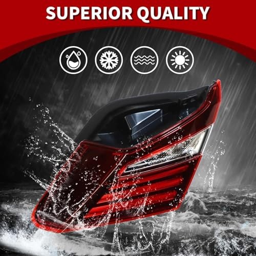 HO2803109 Inner Halogen Tail Light Passenger Side Compatible with 2016 2017