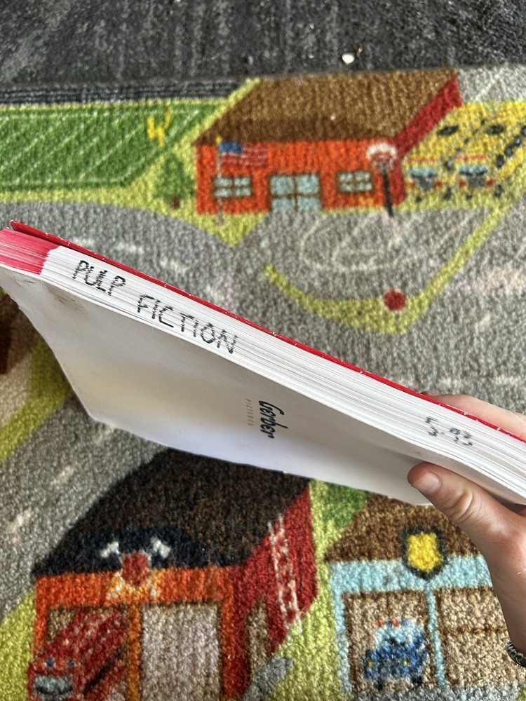 Pulp Fiction Produced Sample Last Draft 1993 Quentin Tarantino Script