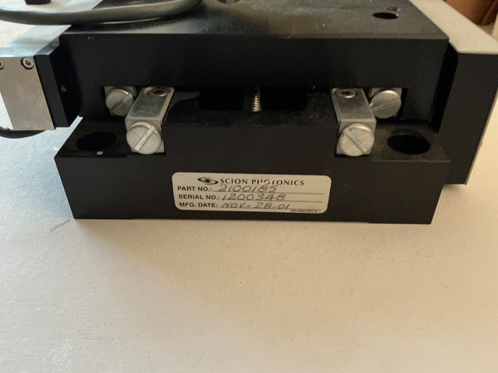 RSF Elektronik MSA 6706 Encoder ML 120mm Interval 20um +Scion 2100185 Stage