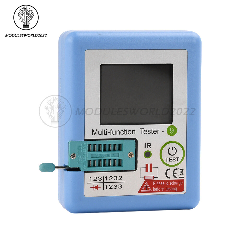 MF9 High Precision Transistor Tester Diode Triode NPN PNP MOSFET Rechargeable