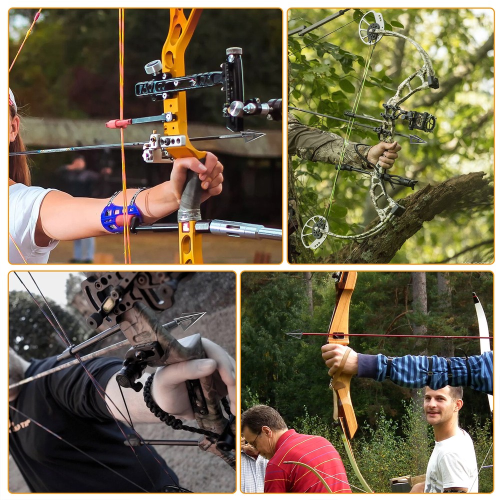 16 pcs Classical Tradition Broadheads, 100 Grain Hunting Compound Bow Arrow Tips