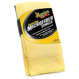 Meguiar's X2020 Supreme Shine 16"x24" Microfiber Towel For Auto Detailing 3 Pack