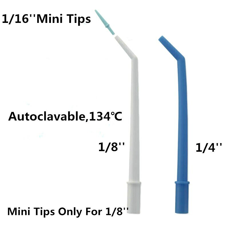 50~200pcs Dental Surgical Suction Tips White/Blue Saliva Ejectors Aspirator Tube