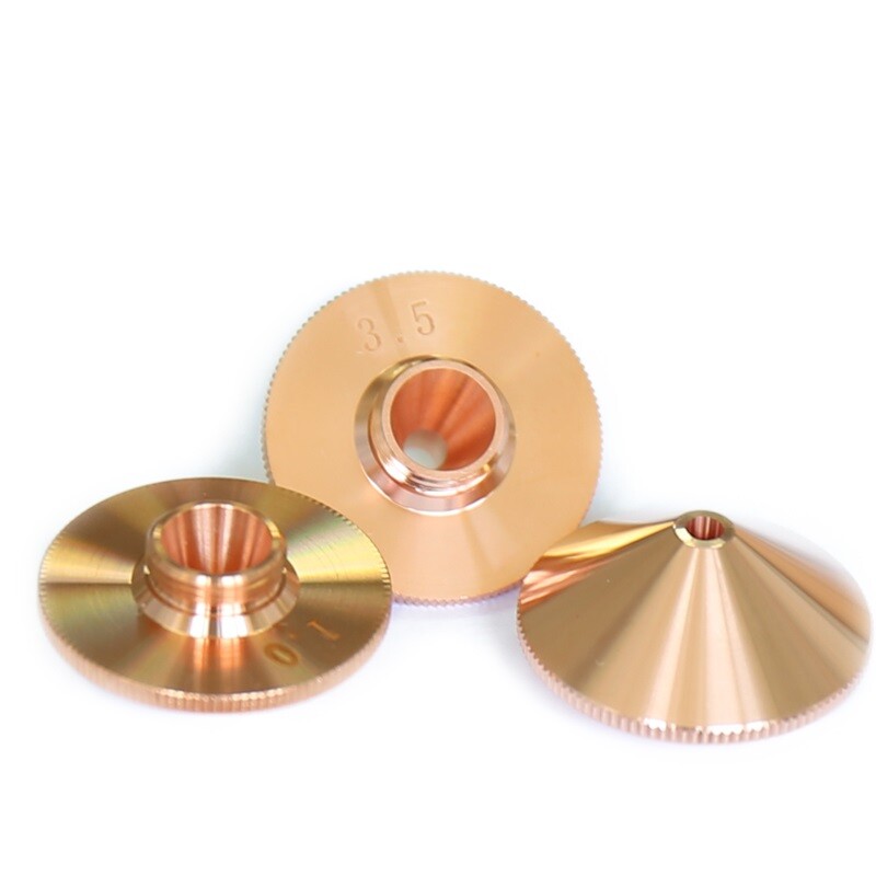 FIBER LASER CUTTING MACHINE COPPER NOZZLES 32MM FOR RAYTOOLS HEAD