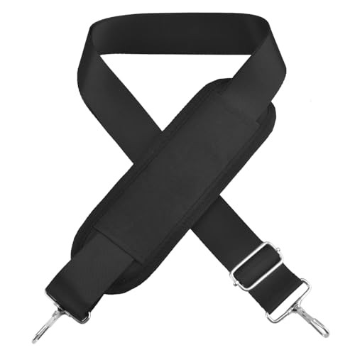 Bag Shoulder Strap Replacement Adjustable Strap with 01# Black with Padded