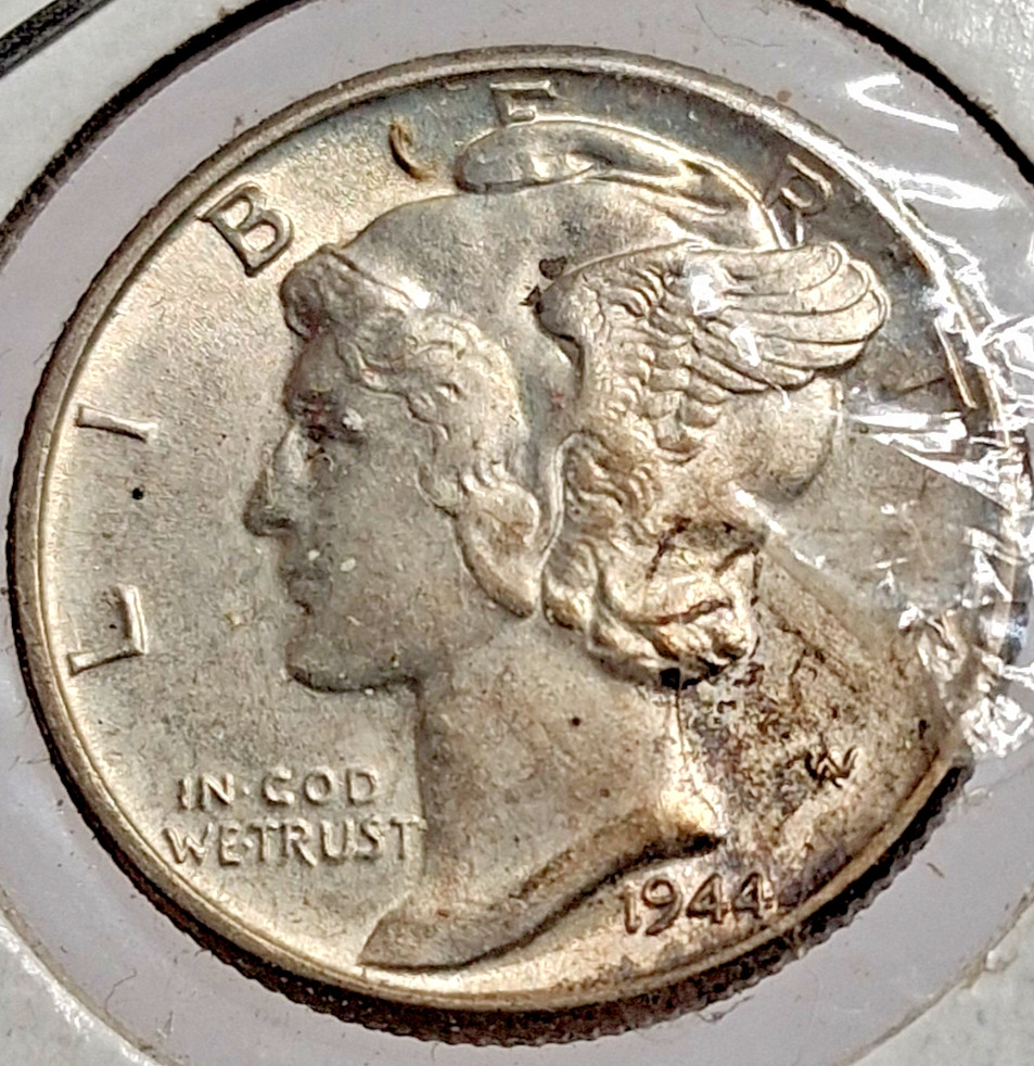 1944 Mercury Dime