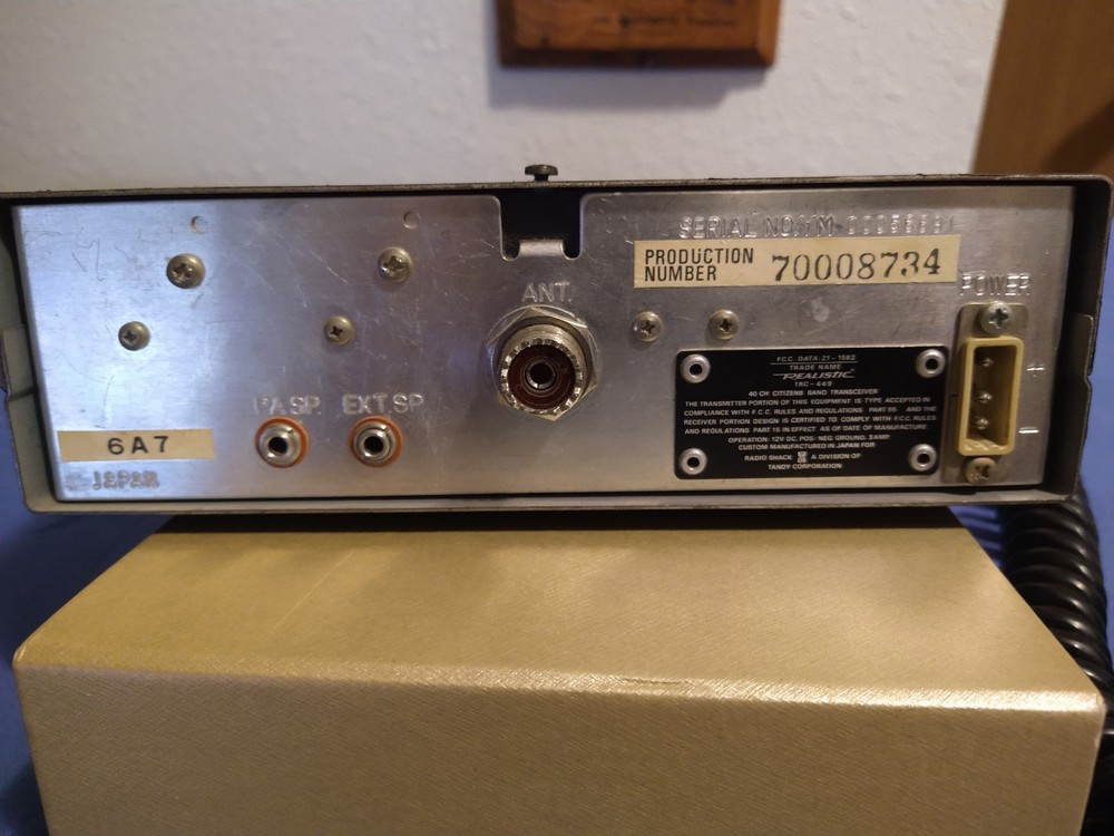 Realistic TRC-449