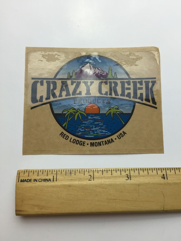 Crazy Creek Sticker