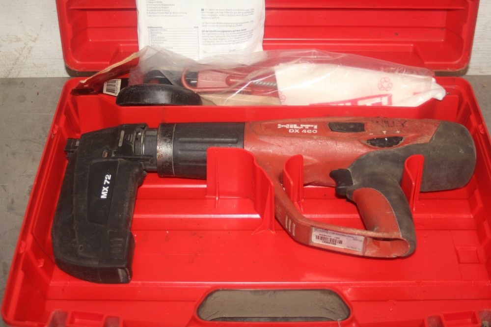 Hilti Fully Automatic Powder Actuated Tool DX 460