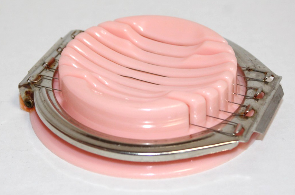 Vintage Medco Pink Plastic Egg Slicer