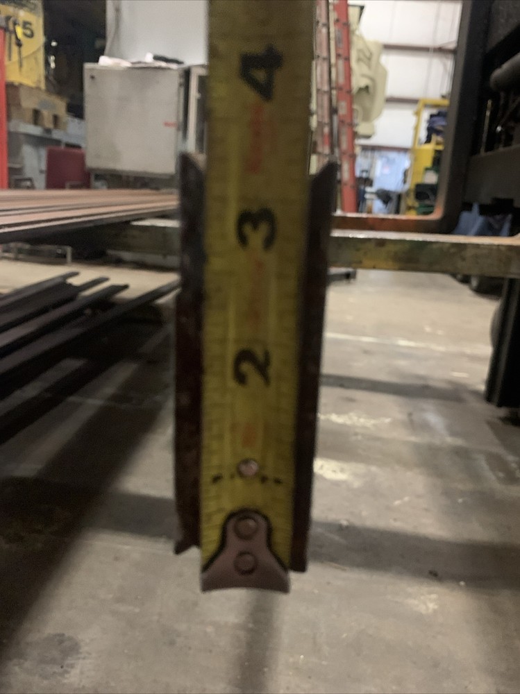 122” Bottom W Die Used Press Brake Tooling