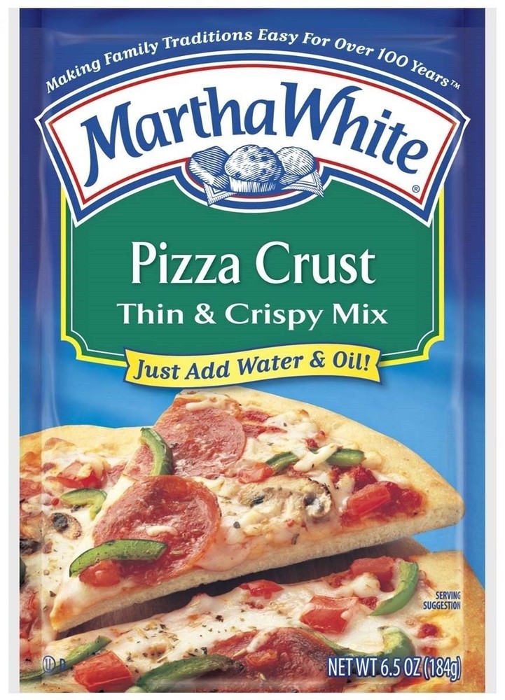 Martha White Pizza Crust Thin & Crispy Mix Bag 3 Pack