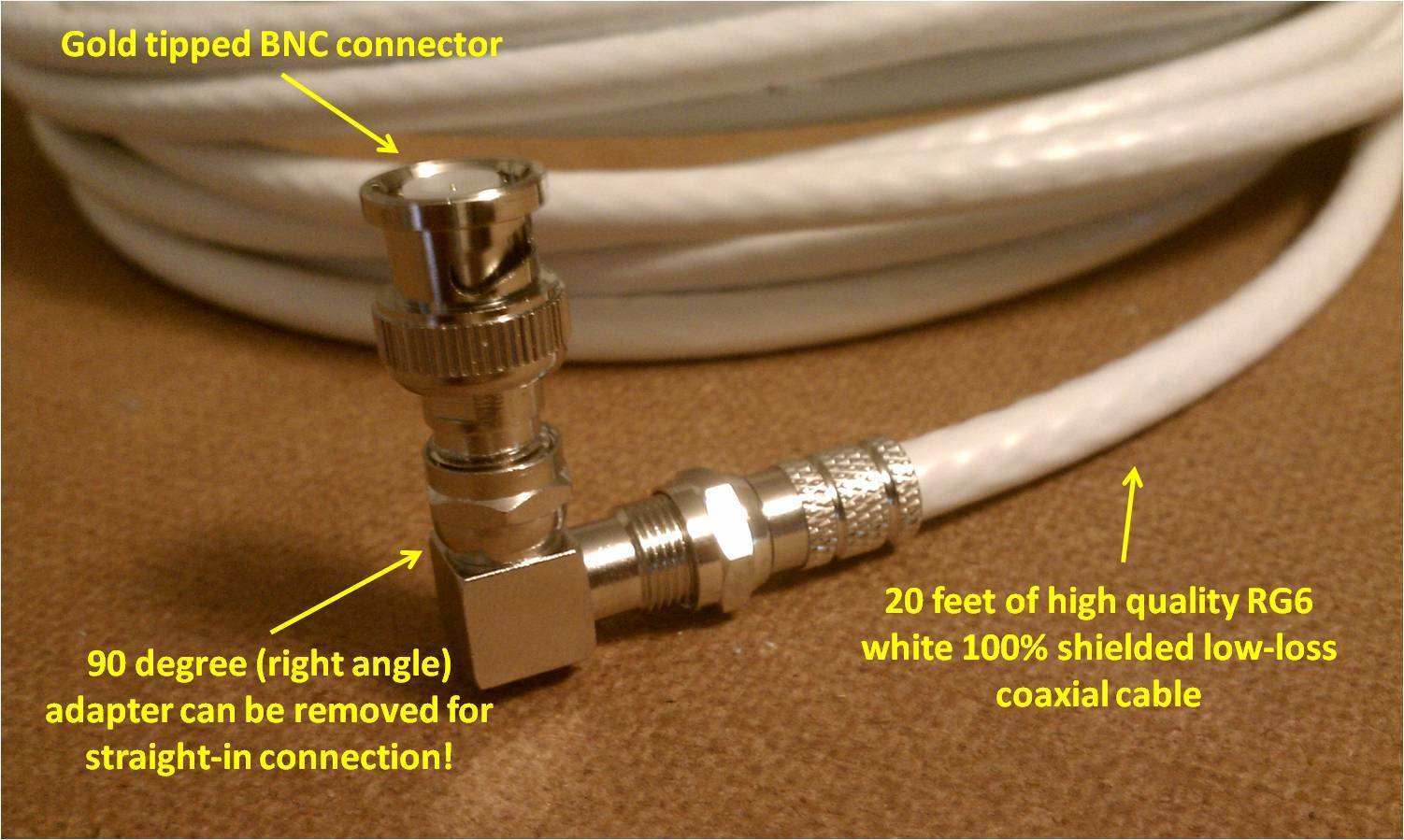 MAXX-TENNA in/outdoor Police, Fire, EMS, Air, Marine Scanner Antenna & 20' cable