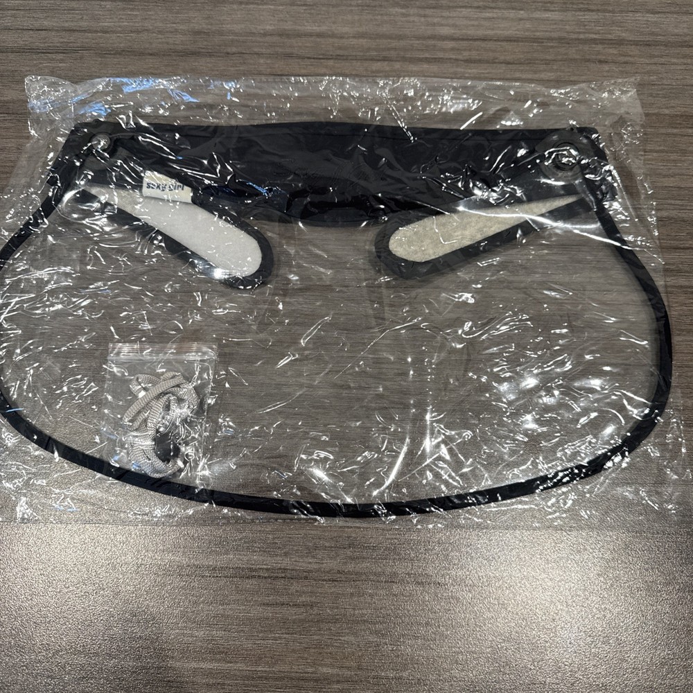 Face Visor / Face Shield Protetive Adjustable Face Shield Clear With Black Trim
