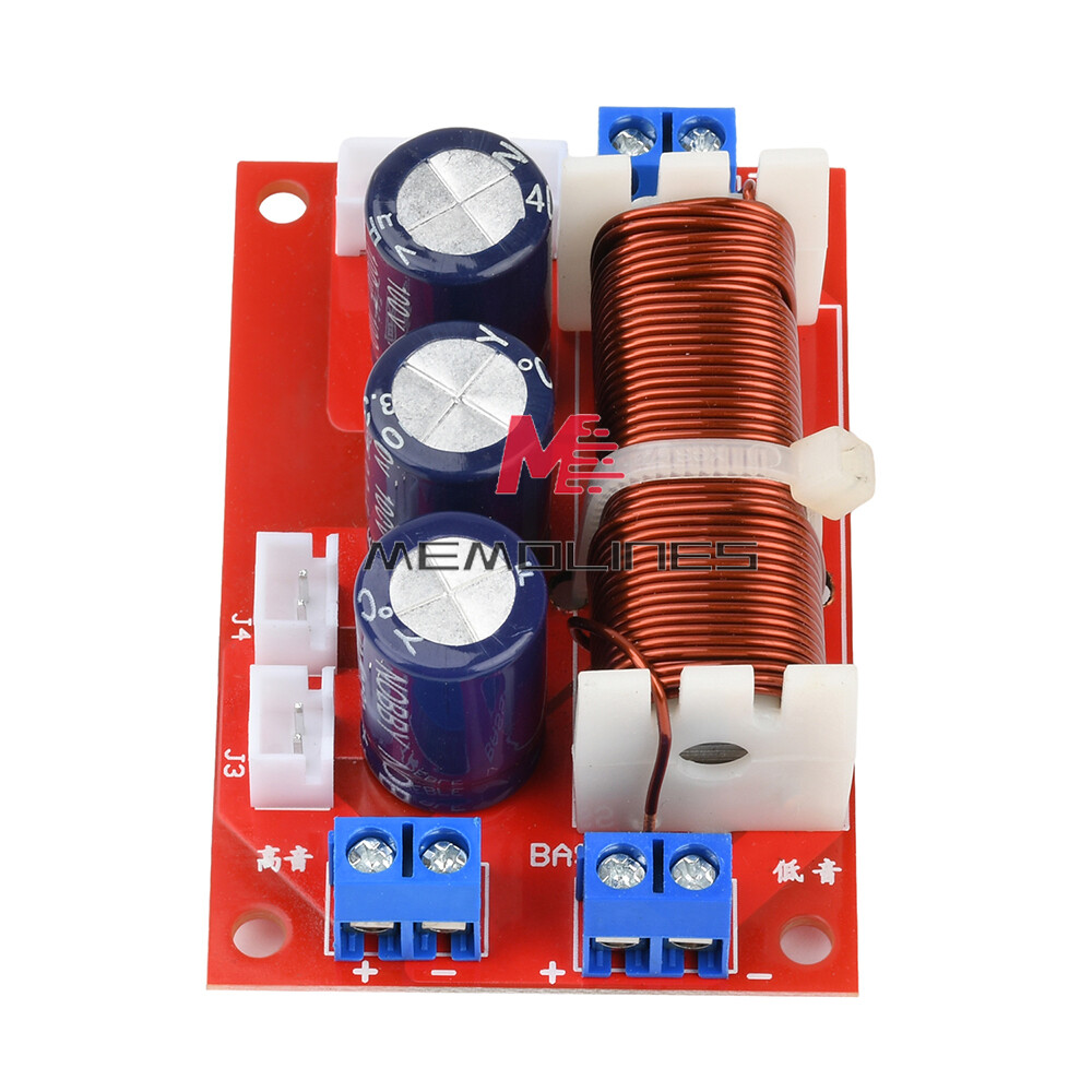 2 Way Speaker Frequency Divider Audio Crossover Board 100Hz-10KHz Adjustable