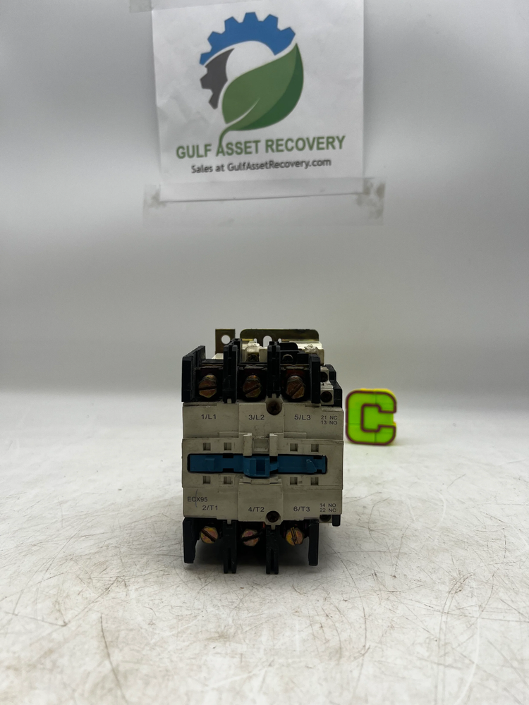 EEC Controls ECX95-E AC Contactor, 95A, 600V Max (Used)