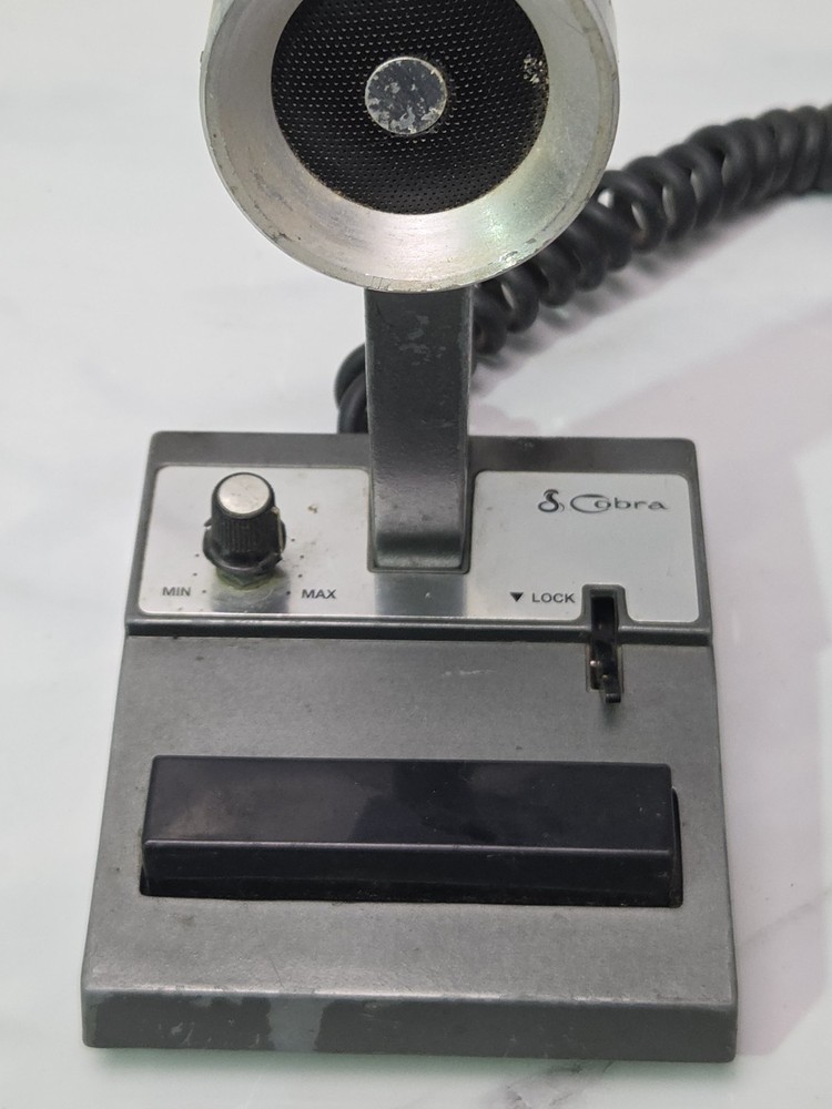 Cobra Dynamike Plus CB Base Station Microphone Compression-Type Model CA-72