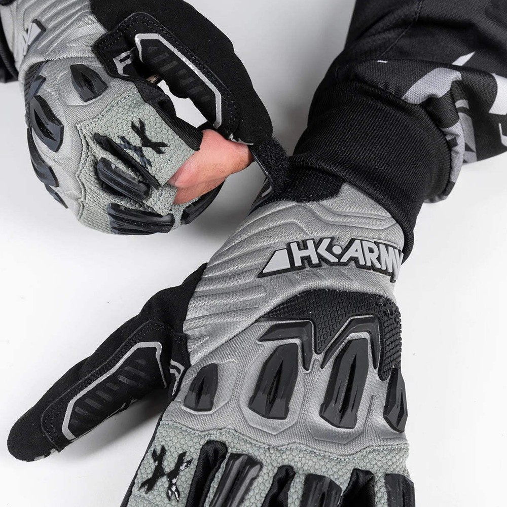 HK Army Hardline Armored Glove - Graphite - Medium