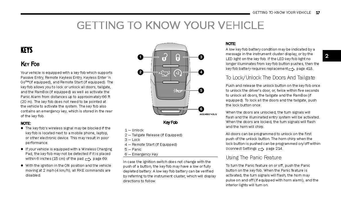 2024 Dodge Ram 2500 3500 Owners Manual User Guide Reference Book PRINTED