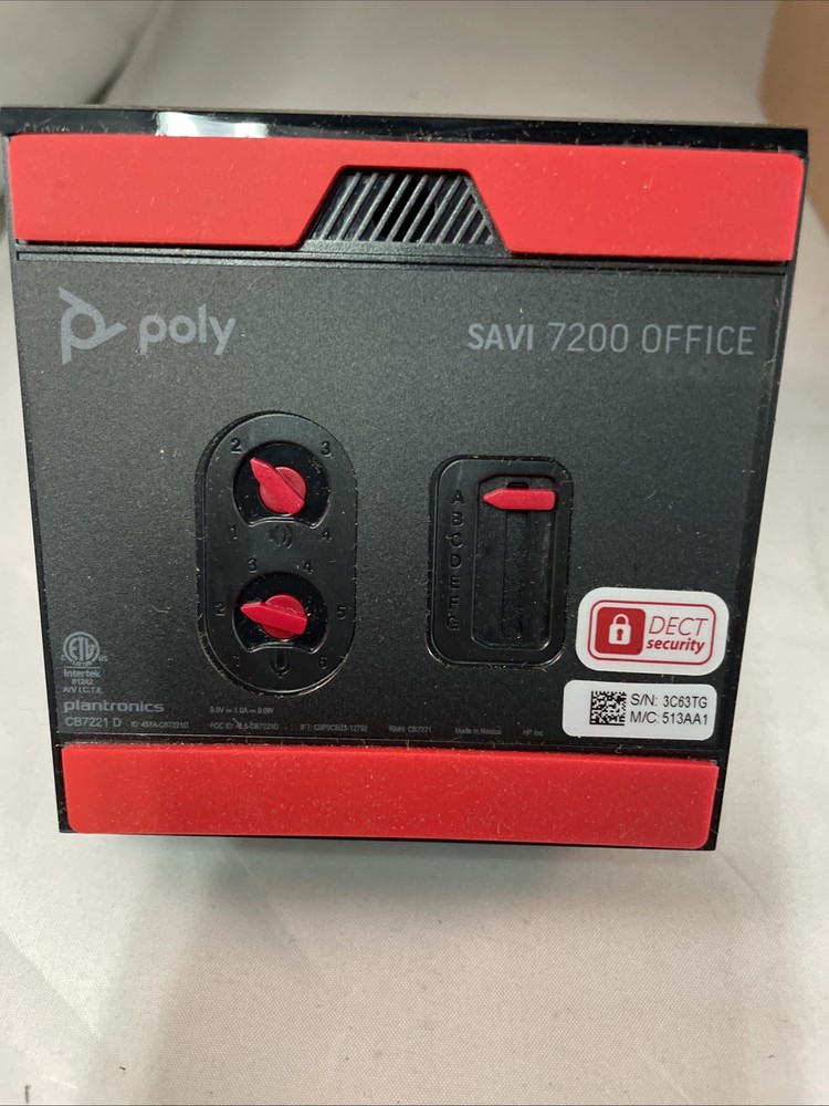 Plantronics Savi Wireless Headset System - Black