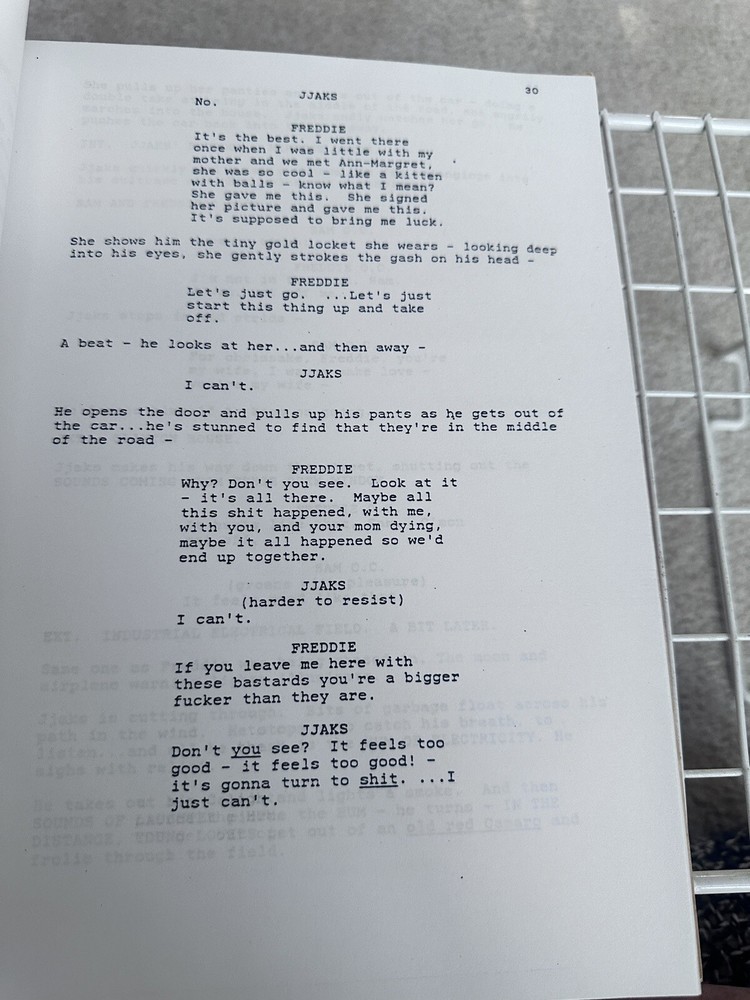 Feeling Minnesota Screenplay Revision 04/1993