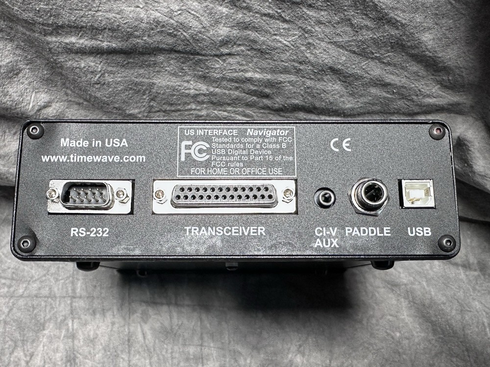 Timewave Navigator with Icom cable