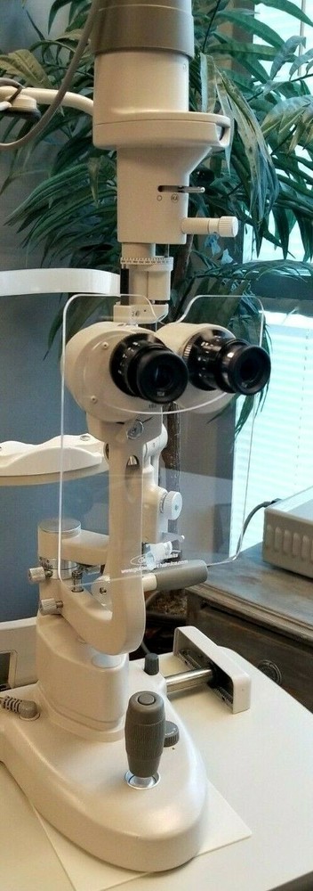 Slit Lamp Breath Shield Large