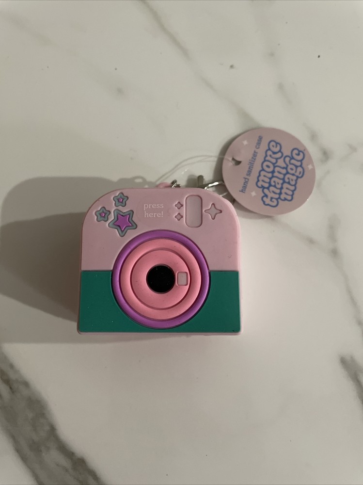 More Than Magic Pink Camera Hand Cleaner Case Holder