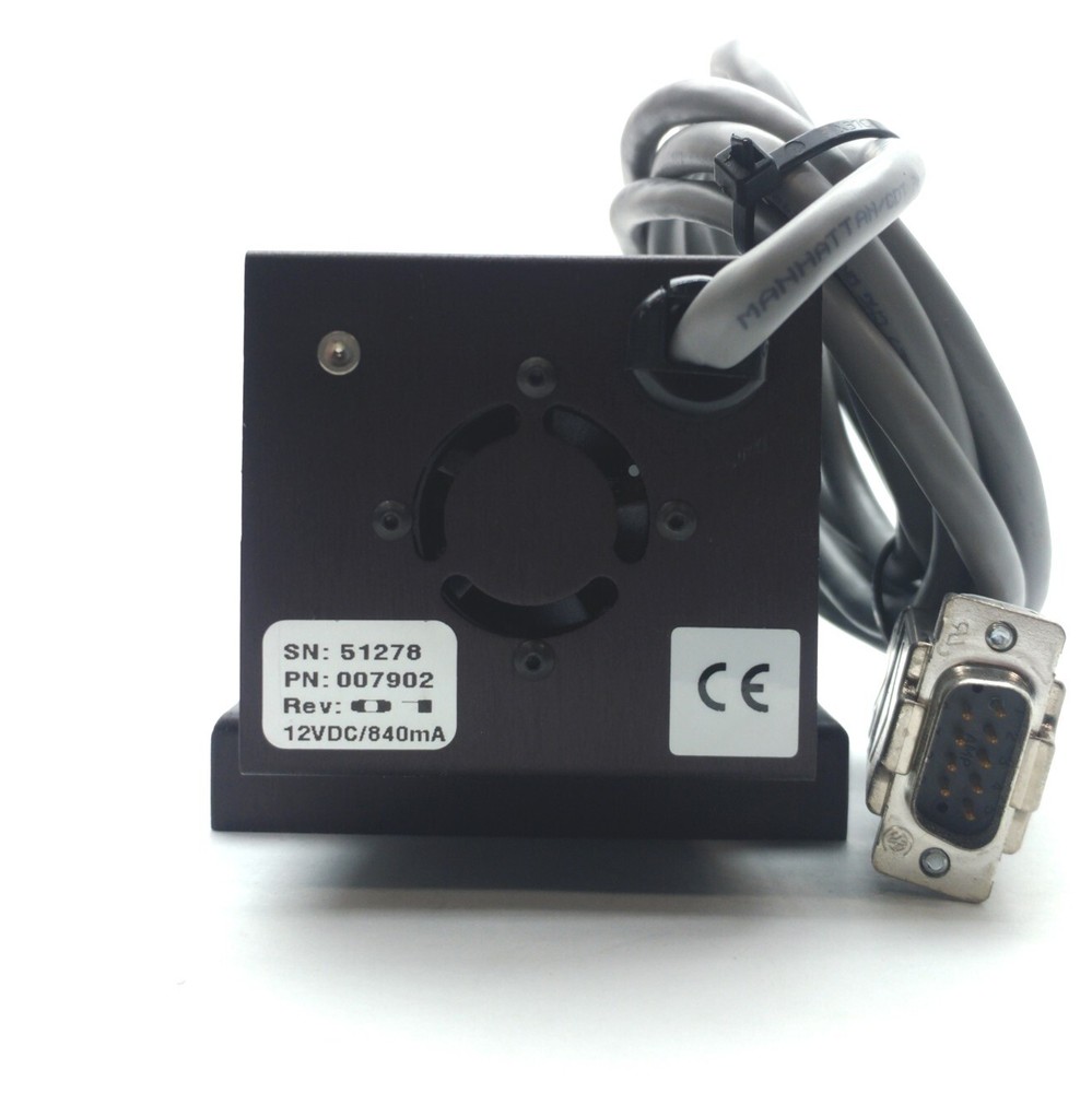 RVSI NER 007902 Diffuse On Axis Light Source, 50mm Ring, White LED, DB9, 12VDC