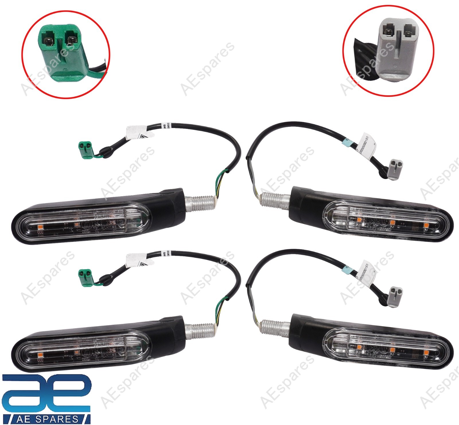 LED Turn Signal Indicator Set Fits For Husqvarna 250 Vitpilen Svartpilen 401