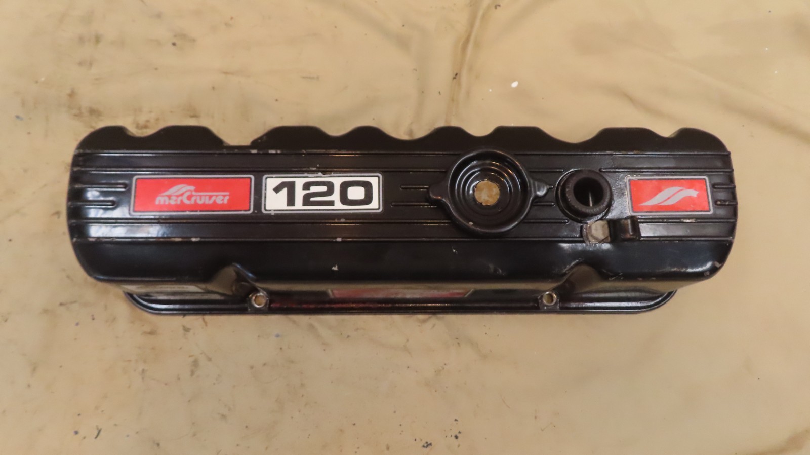 MerCruiser 65635 120hp 3.0L & 2.5 Engine Valve Cover Rocker GM 4cyl 1972-82