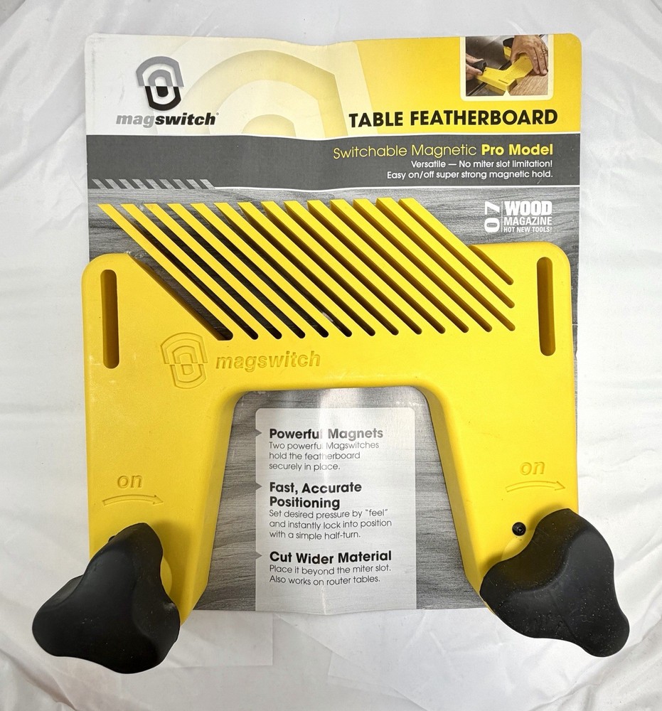 Magswitch Pro Table Featherboard With Vertical Featherboard Attachment