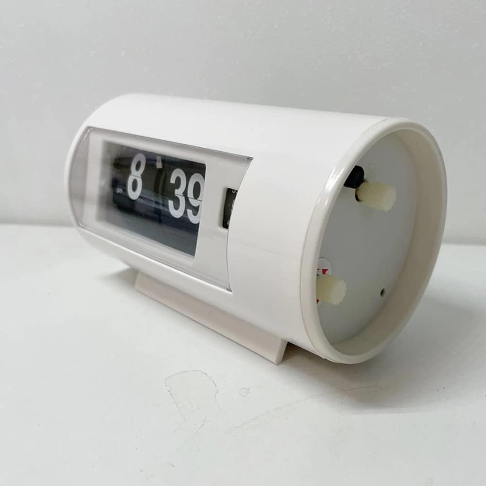 Retro Table Clock Auto Flip Clock 12 Hours AM/PM Format Display Timepiece Desk C