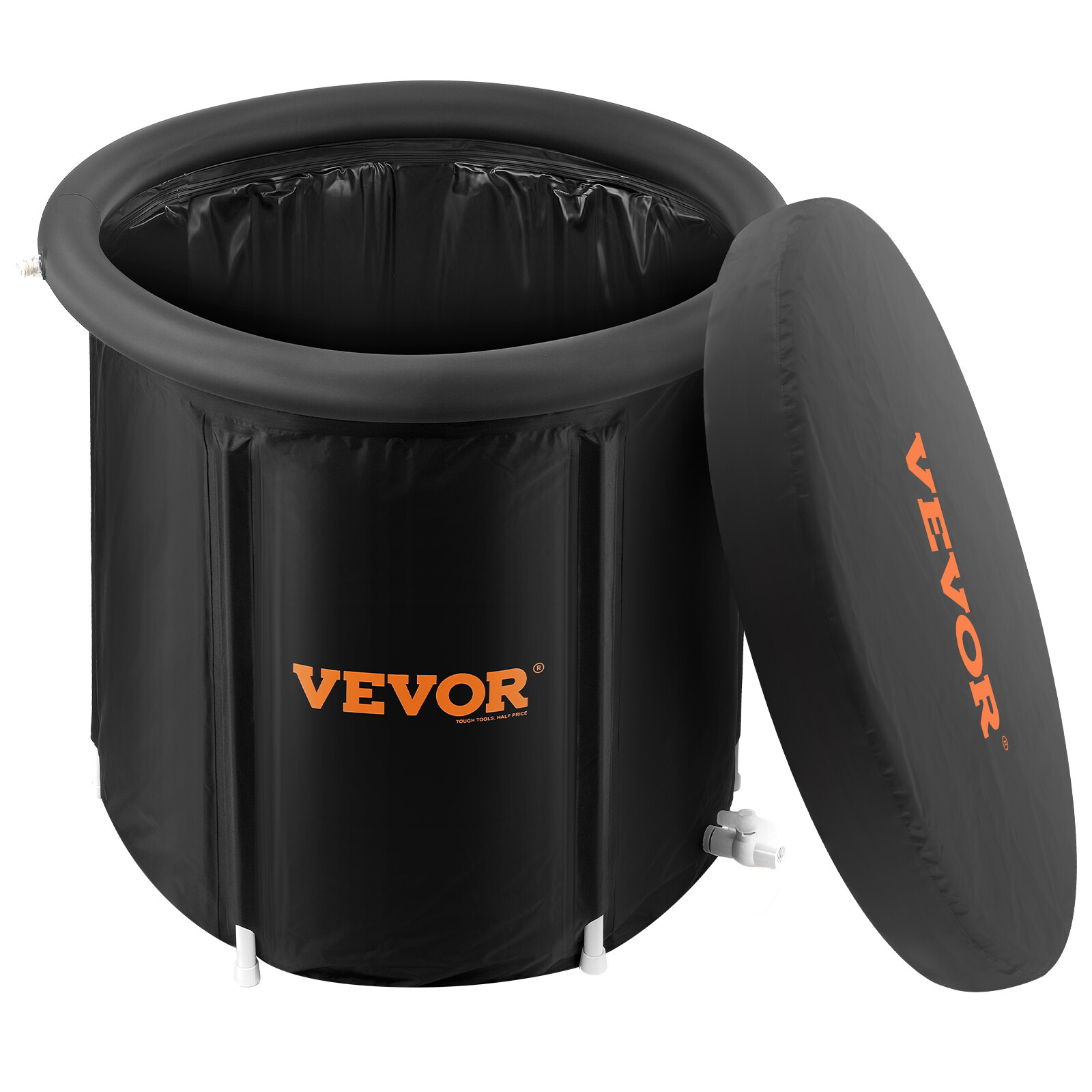 VEVOR Ice Bath Tub for Athlete Cold Water Therapy Plunge Tub Inflatable Bathtub