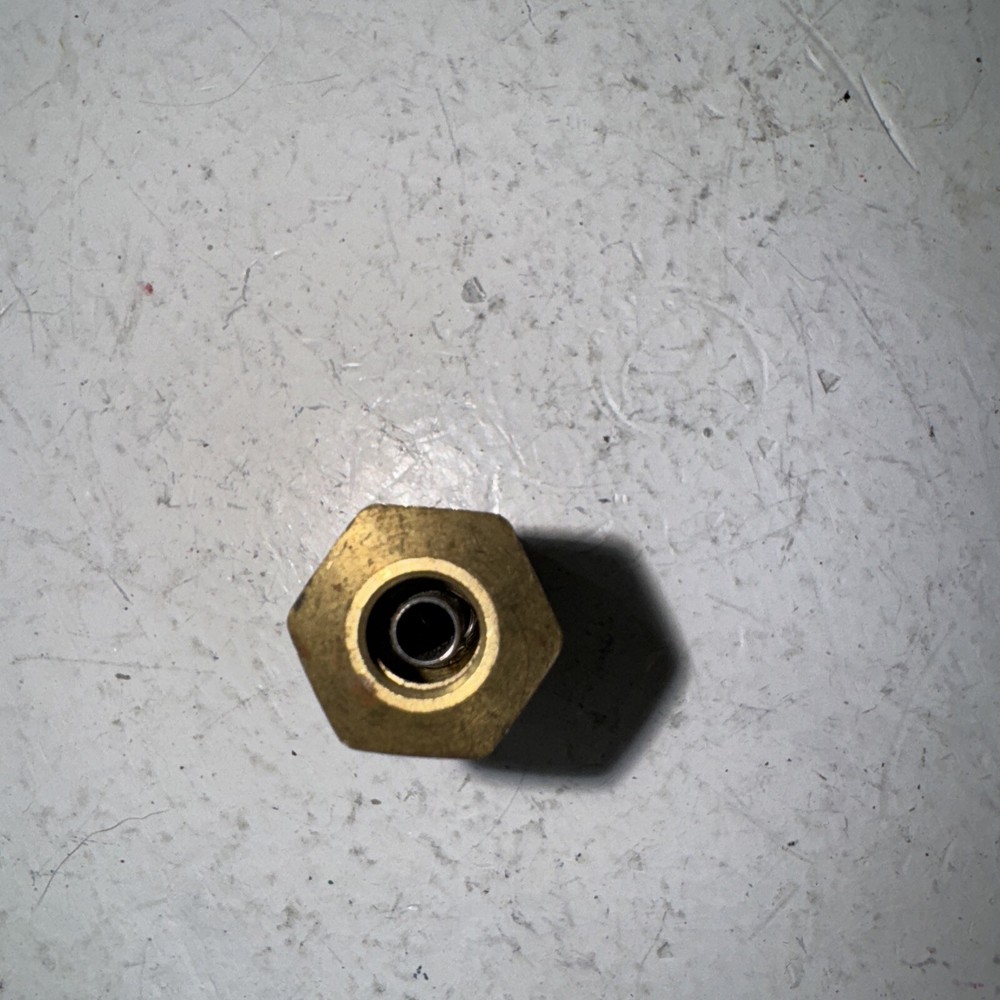 1/4" Union Brass Compression Air brake Dot Fitting-